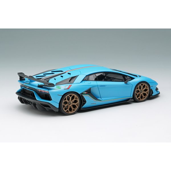画像4: EIDOLON COLLECTION 1/43 Lamborghini Aventador SVJ 2018 (Leirion wheel) Blue Sailor/Italian Stripe Limited 80 pcs.
