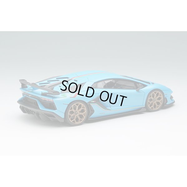 画像4: EIDOLON COLLECTION 1/43 Lamborghini Aventador SVJ 2018 (Leirion wheel) Blue Sailor/Italian Stripe Limited 80 pcs.