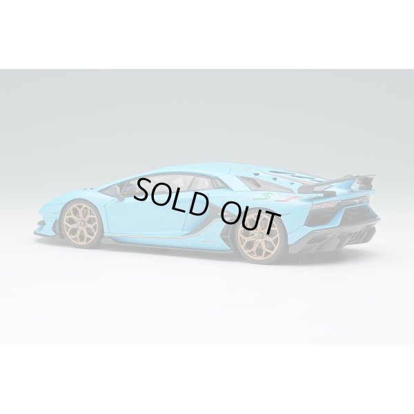 画像3: EIDOLON COLLECTION 1/43 Lamborghini Aventador SVJ 2018 (Leirion wheel) Blue Sailor/Italian Stripe Limited 80 pcs.
