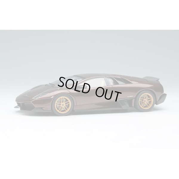 画像1: EIDOLON 1/43 Lamborghini Murcilago LP670-4 Super Veloce 2009 Marone Eclipsis (Ducktail Spoiler) Limited 60 pcs.