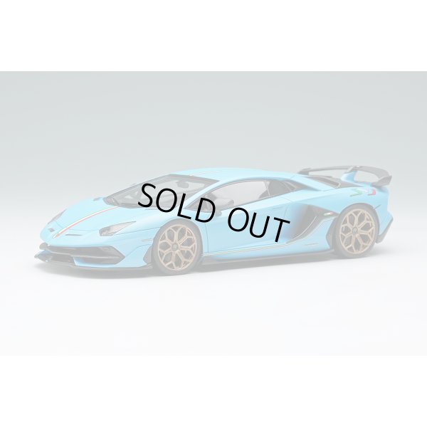 画像2: EIDOLON COLLECTION 1/43 Lamborghini Aventador SVJ 2018 (Leirion wheel) Blue Sailor/Italian Stripe Limited 80 pcs.
