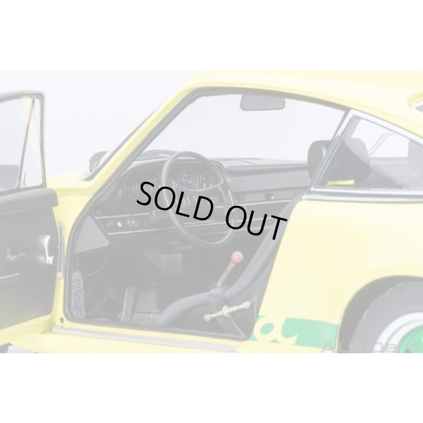 画像9: AUTOart 1/18 Porsche 911 Carrera 2.7 RS (Light Yellow with Green stripes)
