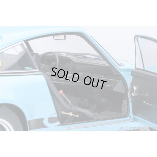 画像10: AUTOart 1/18 Porsche 911 Carrera 2.7 RS (Gulf Blue with Black stripes)