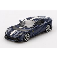 BBR Models 1/64 Ferrari 812 Competition Blue Tour de France