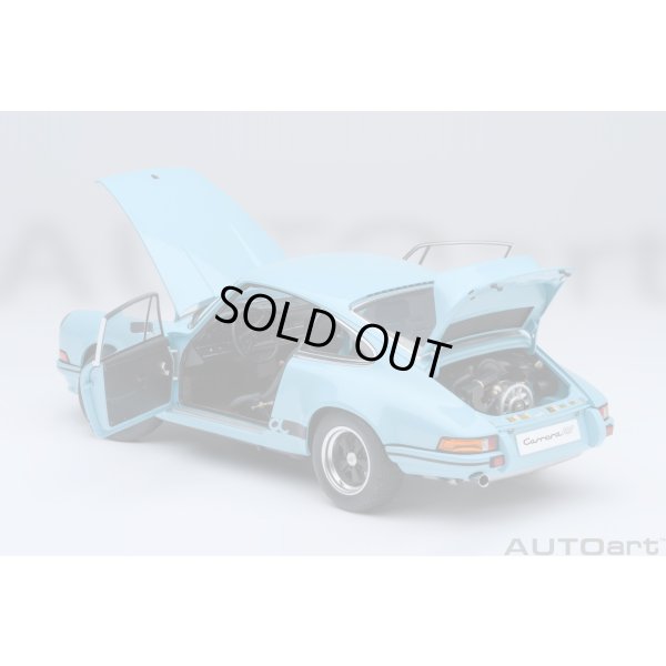 画像17: AUTOart 1/18 Porsche 911 Carrera 2.7 RS (Gulf Blue with Black stripes)