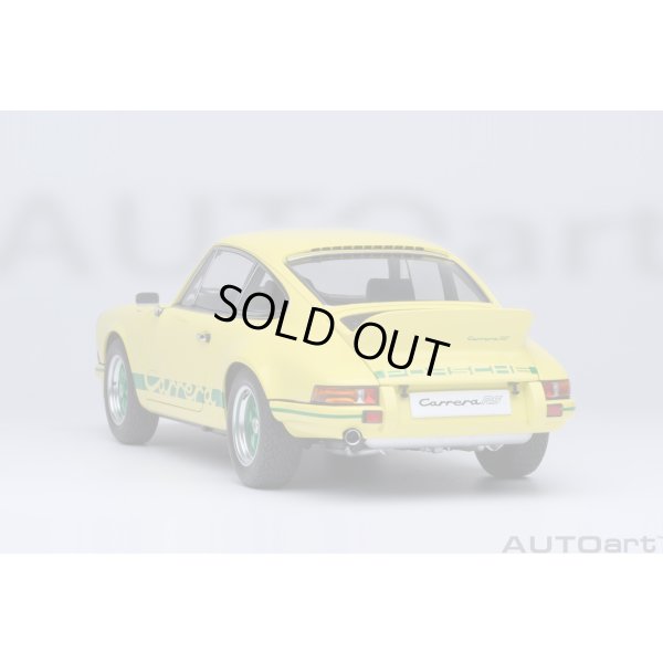 画像22: AUTOart 1/18 Porsche 911 Carrera 2.7 RS (Light Yellow with Green stripes)