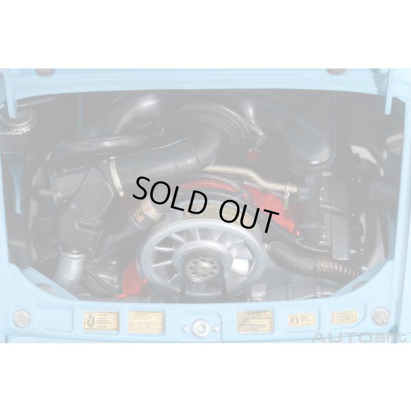 画像13: AUTOart 1/18 Porsche 911 Carrera 2.7 RS (Gulf Blue with Black stripes)