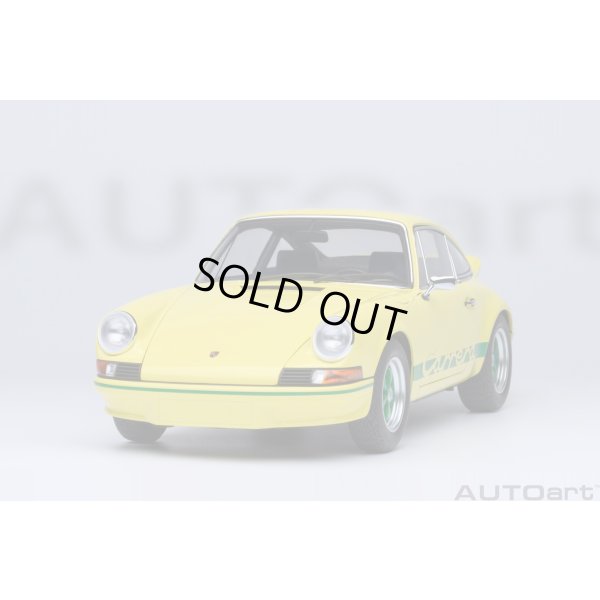 画像21: AUTOart 1/18 Porsche 911 Carrera 2.7 RS (Light Yellow with Green stripes)