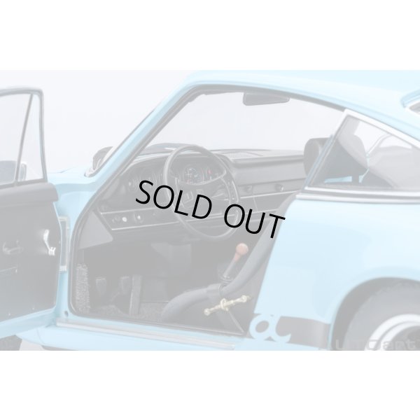 画像9: AUTOart 1/18 Porsche 911 Carrera 2.7 RS (Gulf Blue with Black stripes)