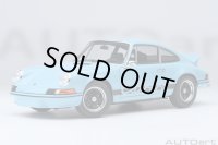 AUTOart 1/18 Porsche 911 Carrera 2.7 RS (Gulf Blue with Black stripes)