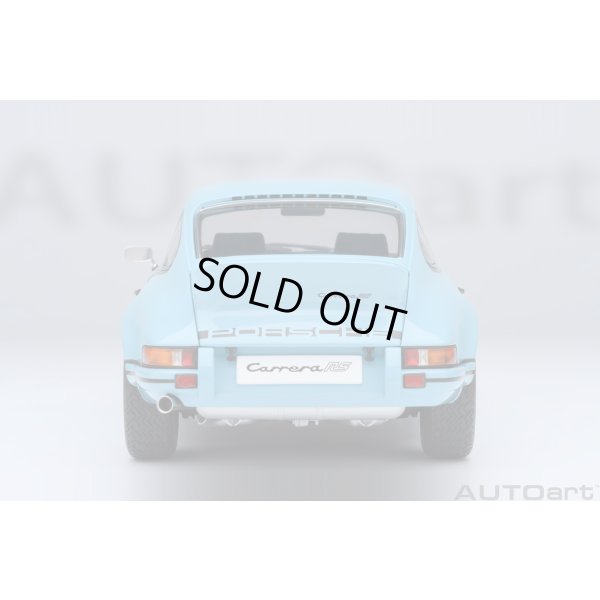 画像6: AUTOart 1/18 Porsche 911 Carrera 2.7 RS (Gulf Blue with Black stripes)