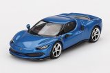 BBR Models 1/64 Ferrari 296 GTB Blue Corsa