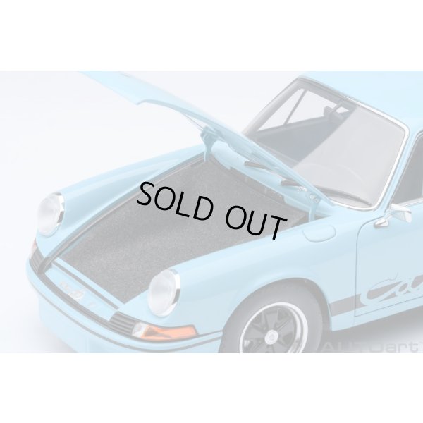 画像11: AUTOart 1/18 Porsche 911 Carrera 2.7 RS (Gulf Blue with Black stripes)