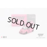 MINI GT 1/64 Abarth 595 LB-WORKS x Abas Works Pink (LHD)