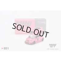 MINI GT 1/64 Abarth 595 LB-WORKS x Abas Works Pink (LHD)