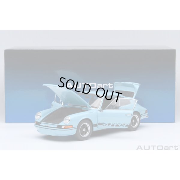 画像22: AUTOart 1/18 Porsche 911 Carrera 2.7 RS (Gulf Blue with Black stripes)