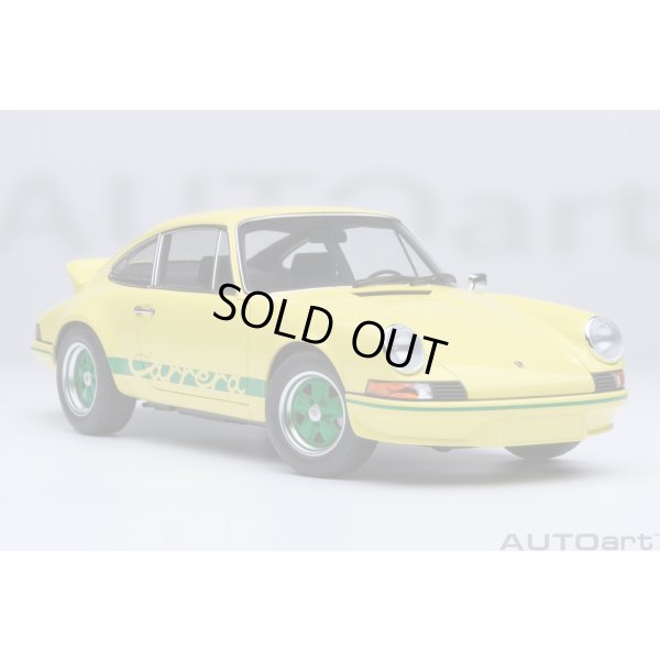画像20: AUTOart 1/18 Porsche 911 Carrera 2.7 RS (Light Yellow with Green stripes)