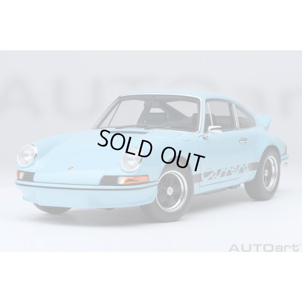 画像18: AUTOart 1/18 Porsche 911 Carrera 2.7 RS (Gulf Blue with Black stripes)