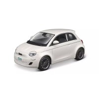 Burago 1/24 Fiat 500e (2003) Ice White