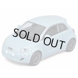 Burago 1/24 Fiat 500e (2003) Light Blue