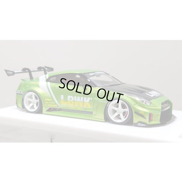 画像5: EIDOLON 1/43 LB Silhouette WORKS GT 35GT-RR (GT Wing Version) Giallo Verde Pearl Limited 32 pcs.