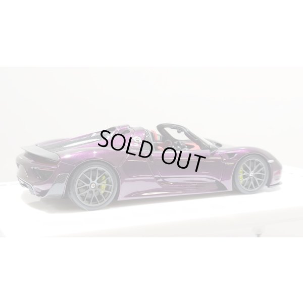 画像7: EIDOLON 1/43 Porsche 918 Spyder weissach package 2011 Alba Cielo Limited 32 pcs.