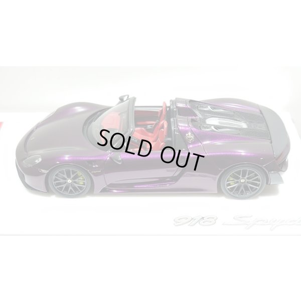 画像4: EIDOLON 1/43 Porsche 918 Spyder weissach package 2011 Alba Cielo Limited 32 pcs.