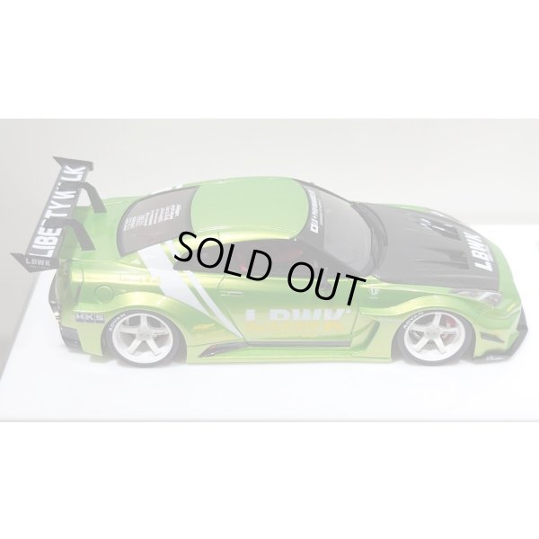 画像8: EIDOLON 1/43 LB Silhouette WORKS GT 35GT-RR (GT Wing Version) Giallo Verde Pearl Limited 32 pcs.