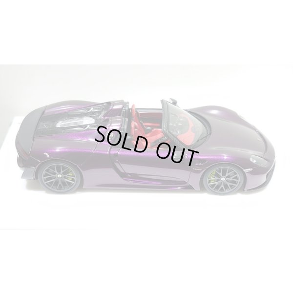 画像8: EIDOLON 1/43 Porsche 918 Spyder weissach package 2011 Alba Cielo Limited 32 pcs.