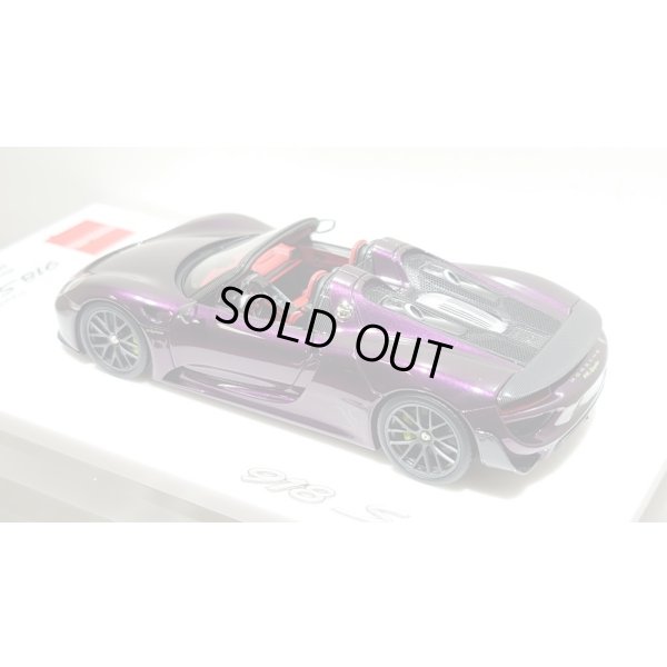 画像12: EIDOLON 1/43 Porsche 918 Spyder weissach package 2011 Alba Cielo Limited 32 pcs.