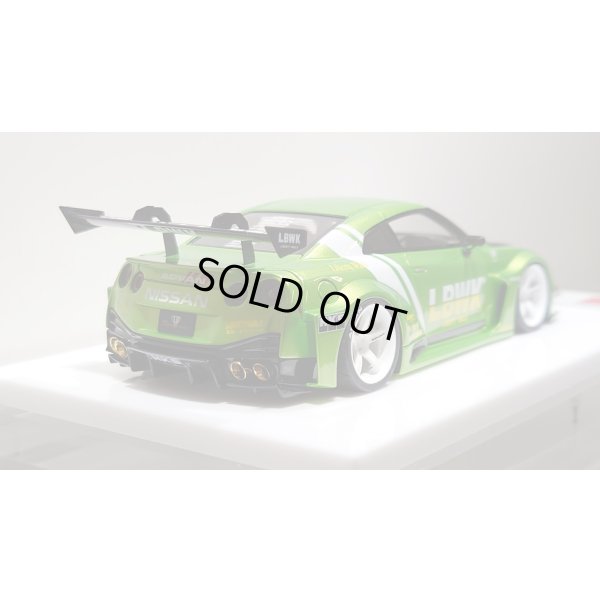 画像10: EIDOLON 1/43 LB Silhouette WORKS GT 35GT-RR (GT Wing Version) Giallo Verde Pearl Limited 32 pcs.