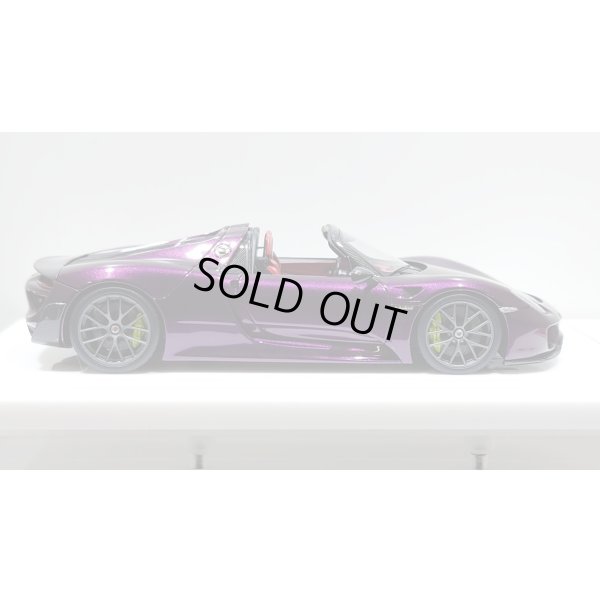 画像6: EIDOLON 1/43 Porsche 918 Spyder weissach package 2011 Alba Cielo Limited 32 pcs.