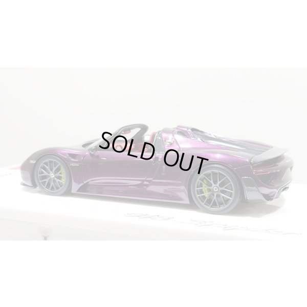 画像3: EIDOLON 1/43 Porsche 918 Spyder weissach package 2011 Alba Cielo Limited 32 pcs.