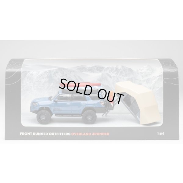 画像15: Gaincorp Products 1/64 Toyota 4Runner TRD PRO Overland Cavalry Blue Front Runner x DiecastTalk特注品