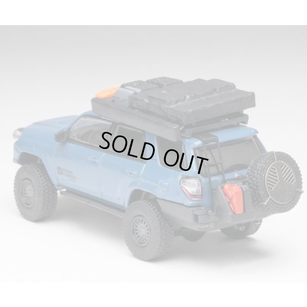 画像13: Gaincorp Products 1/64 Toyota 4Runner TRD PRO Overland Cavalry Blue Front Runner x DiecastTalk特注品