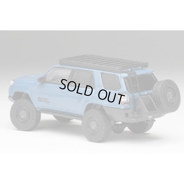 画像6: Gaincorp Products 1/64 Toyota 4Runner TRD PRO Overland Cavalry Blue Front Runner x DiecastTalk特注品