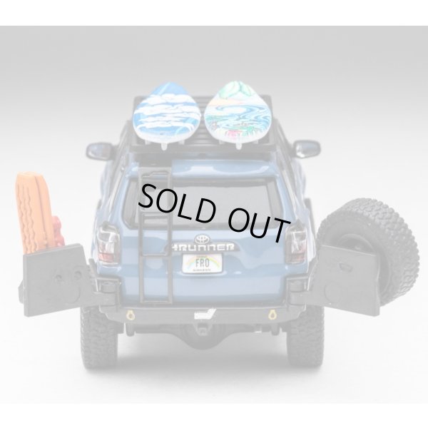 画像12: Gaincorp Products 1/64 Toyota 4Runner TRD PRO Overland Cavalry Blue Front Runner x DiecastTalk特注品
