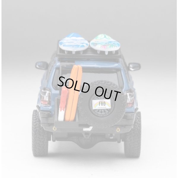 画像11: Gaincorp Products 1/64 Toyota 4Runner TRD PRO Overland Cavalry Blue Front Runner x DiecastTalk特注品