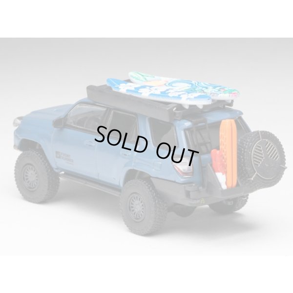 画像10: Gaincorp Products 1/64 Toyota 4Runner TRD PRO Overland Cavalry Blue Front Runner x DiecastTalk特注品
