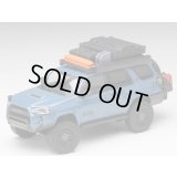 Gaincorp Products 1/64 Toyota 4Runner TRD PRO Overland Cavalry Blue Front Runner x DiecastTalk特注品