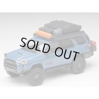 Gaincorp Products 1/64 Toyota 4Runner TRD PRO Overland Cavalry Blue Front Runner x DiecastTalk特注品