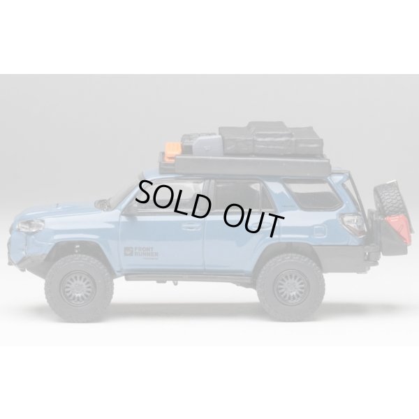 画像7: Gaincorp Products 1/64 Toyota 4Runner TRD PRO Overland Cavalry Blue Front Runner x DiecastTalk特注品