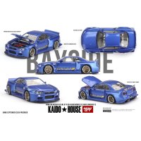 MINI GT 1/64 Nissan Skyline GT-R R34 Kaido Works V2 Aero SHINJUKU V2 (RHD)