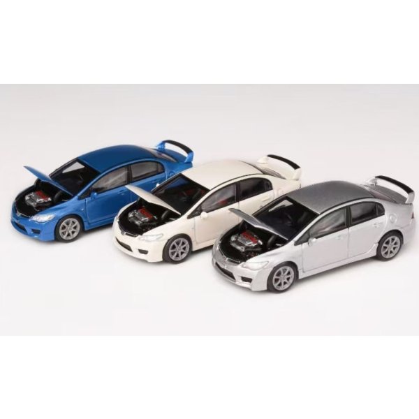 画像5: MOTORHELIX 1/64 Honda Civic Type R FD2 Vivid Blue Pearl