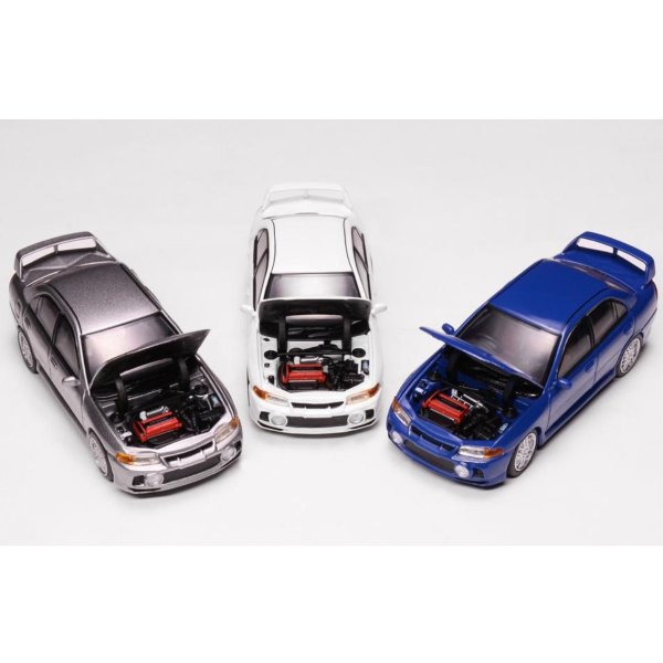 画像8: MOTORHELIX 1/64 Mitsubishi Lancer Evolution IV Scotia White