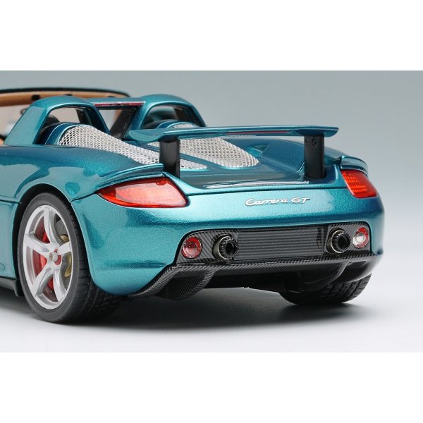画像6: EIDOLON COLLECTION 1/43 Porsche Carrera GT 2004 Rear wing up Topaz Blue Metallic Limited 60 pcs.