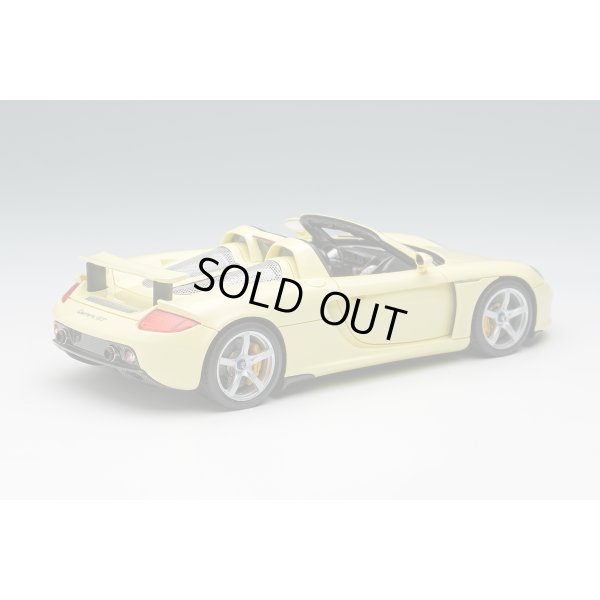 画像4: EIDOLON COLLECTION 1/43 Porsche Carrera GT 2004 Rear wing up Condor Yellow Limited 60 pcs.
