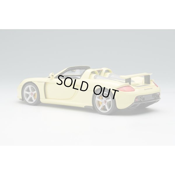 画像3: EIDOLON COLLECTION 1/43 Porsche Carrera GT 2004 Rear wing up Condor Yellow Limited 60 pcs.