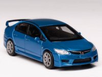 MOTORHELIX 1/64 Honda Civic Type R FD2 Vivid Blue Pearl