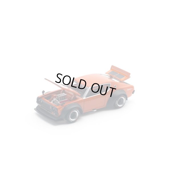 画像2: POP RACE 1/64 Nissan Skyline GT-R V8 Drift (Kenmeri) Orange